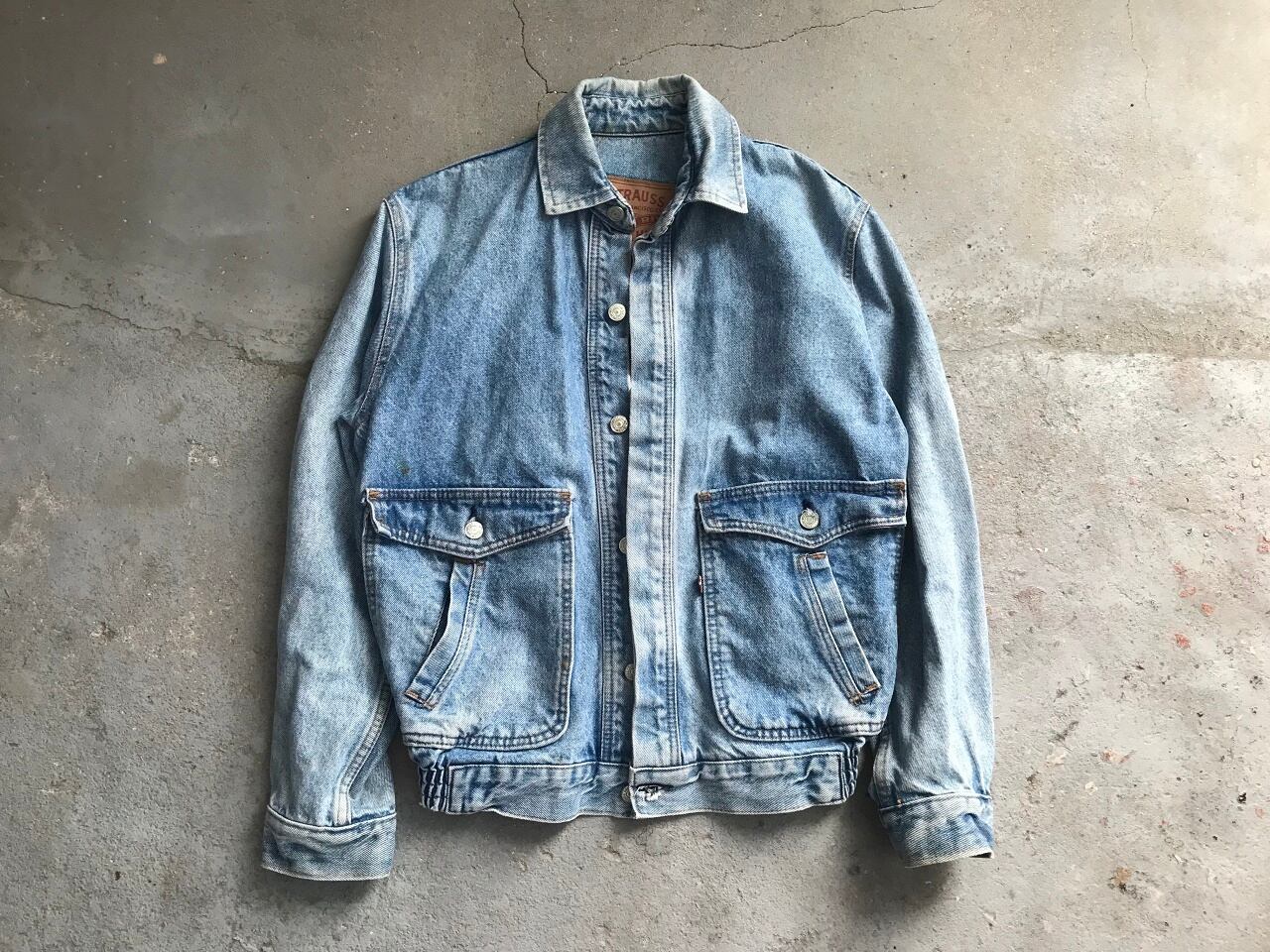 90s Levi's big patch denim jacket MADE IN USA