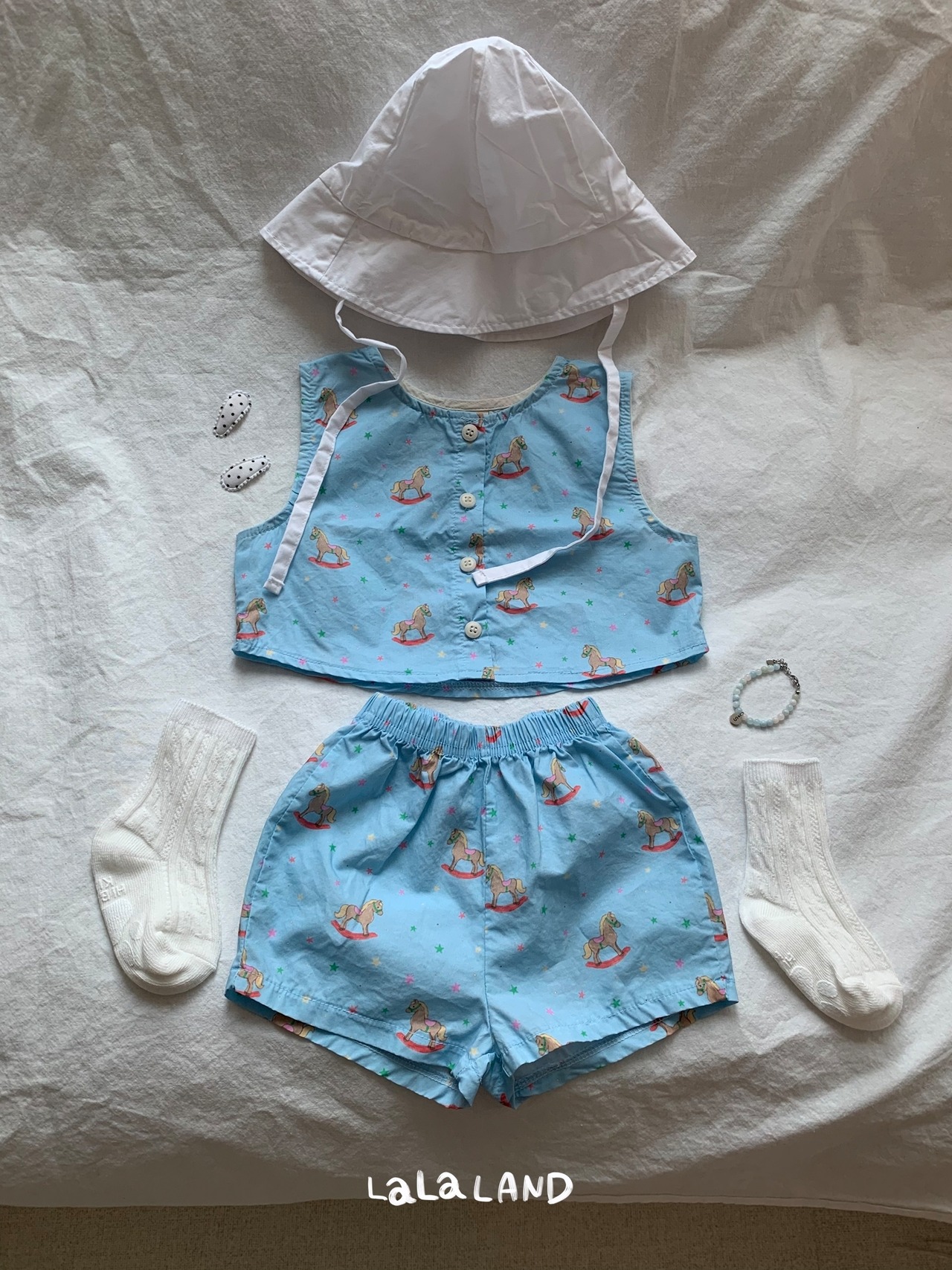 【取寄/韓国直送】LALALAND 26/SM （Baby）イラストパンツ｜夏服｜韓国子供服