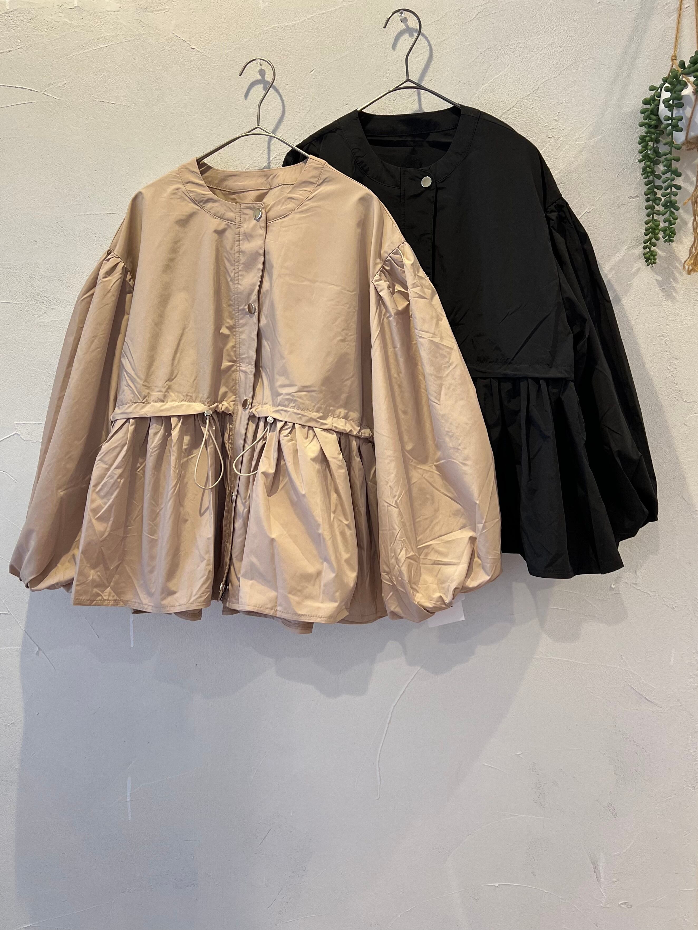 【SELECT】フレアデザインバルーンスリーブジャケット