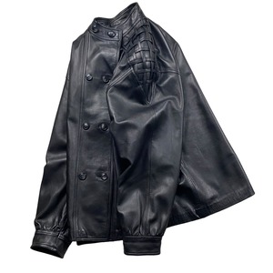 old nappa leather cook coat