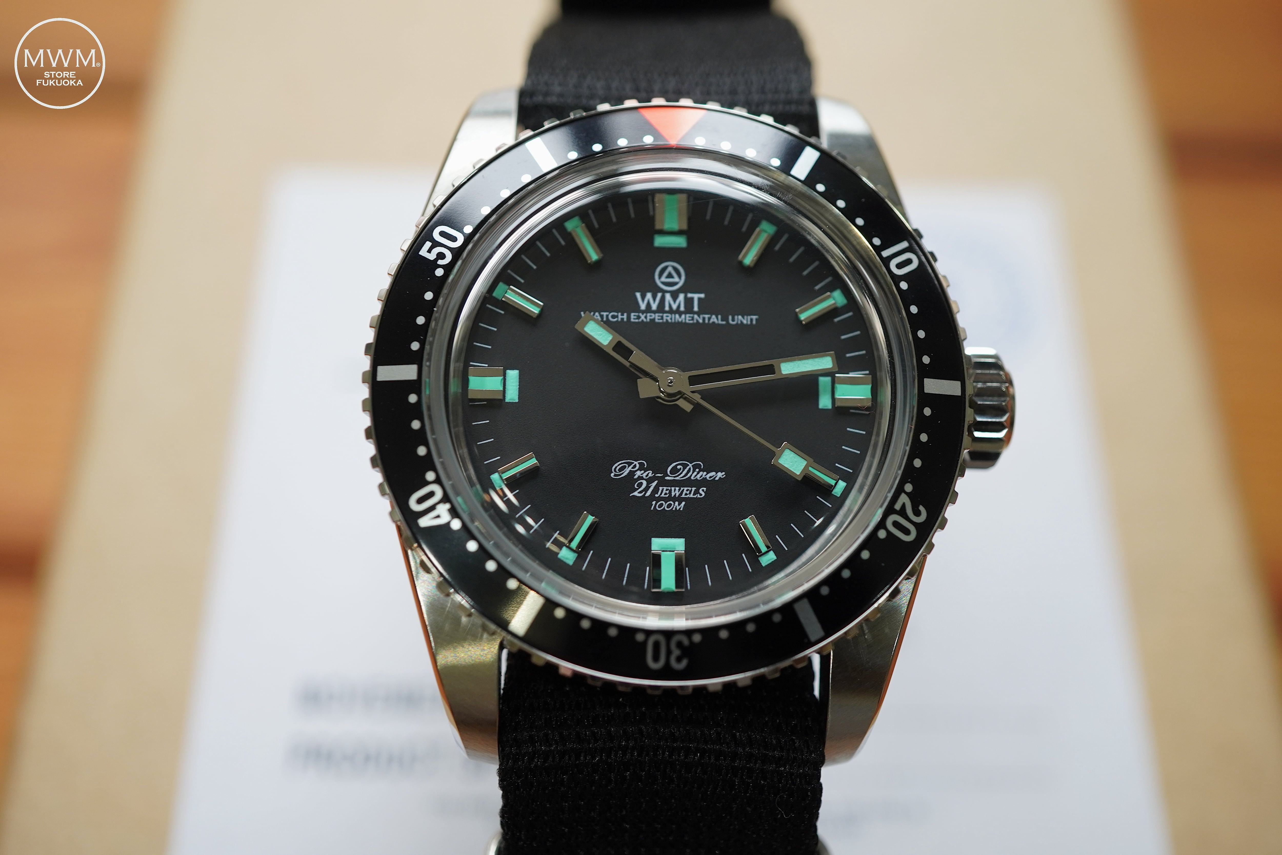 WMT SEA DIVER Pro Diver Black | MWM FUKUOKA (WMT WATCHES ONLINE STORE)