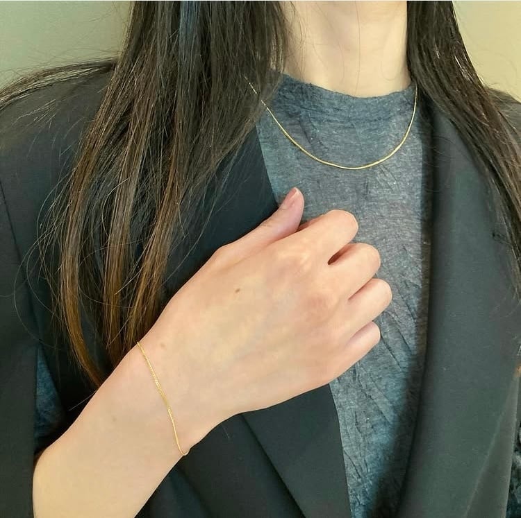 KAORU by atelier kaoru Kyoto【カオル】チェーン ブレスレット / K18