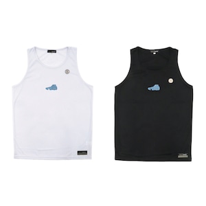 KICKS Logo Tank Top / black × UNC