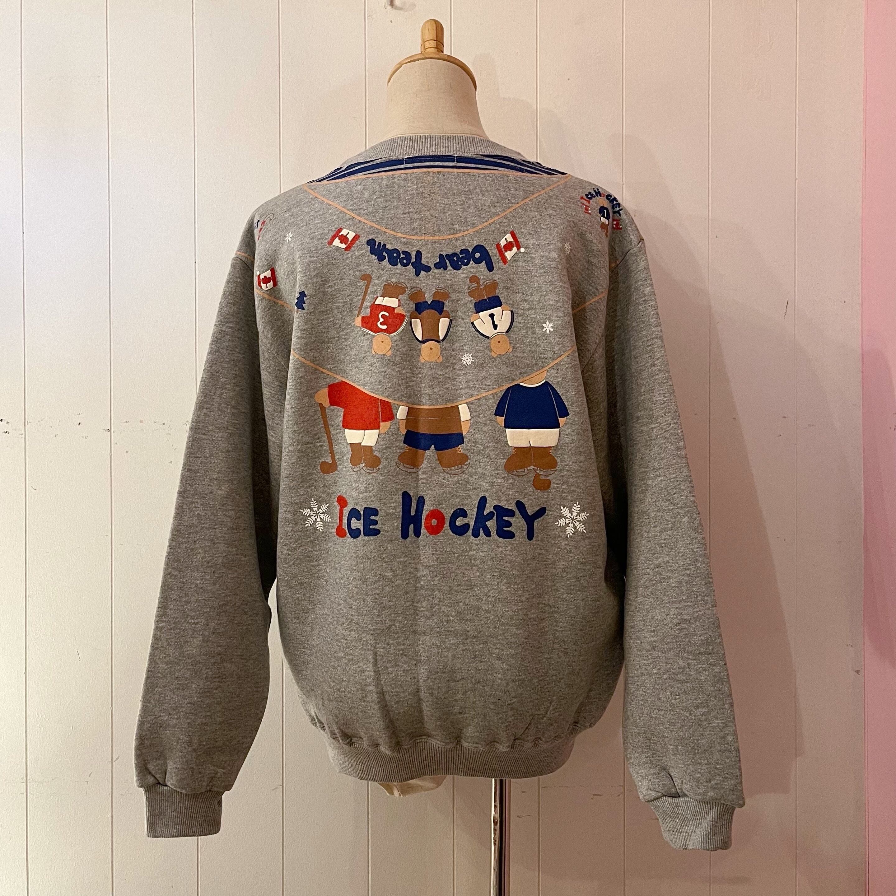 bear ice hockey sweat