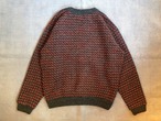 1980’s Norway製 Birds Eye Wool Knit Sweater