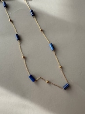 ブルーラインネックレス