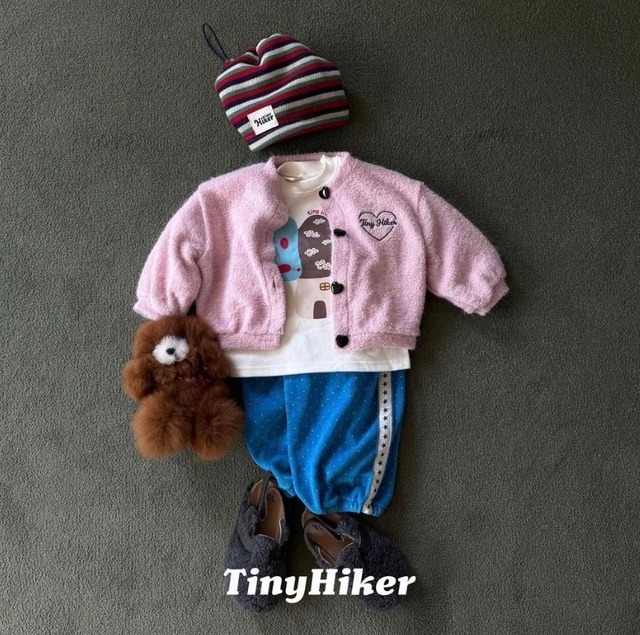 〚予約〛Tiny heart cardigan <kids>
