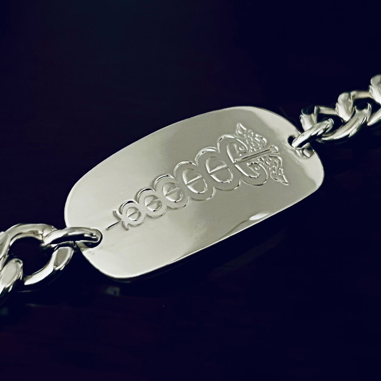 VINTAGE TIFFANY & CO. Caduceus Medical ID Bracelet Sterling Silver