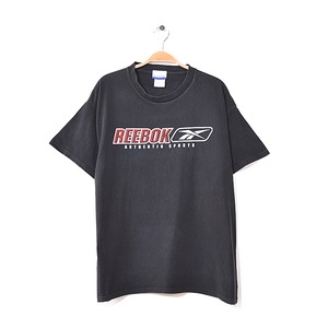 Reebok リーボック オールド クルーネック Tシャツ ロゴプリント メンズL アメカジ 古着 @BB0385