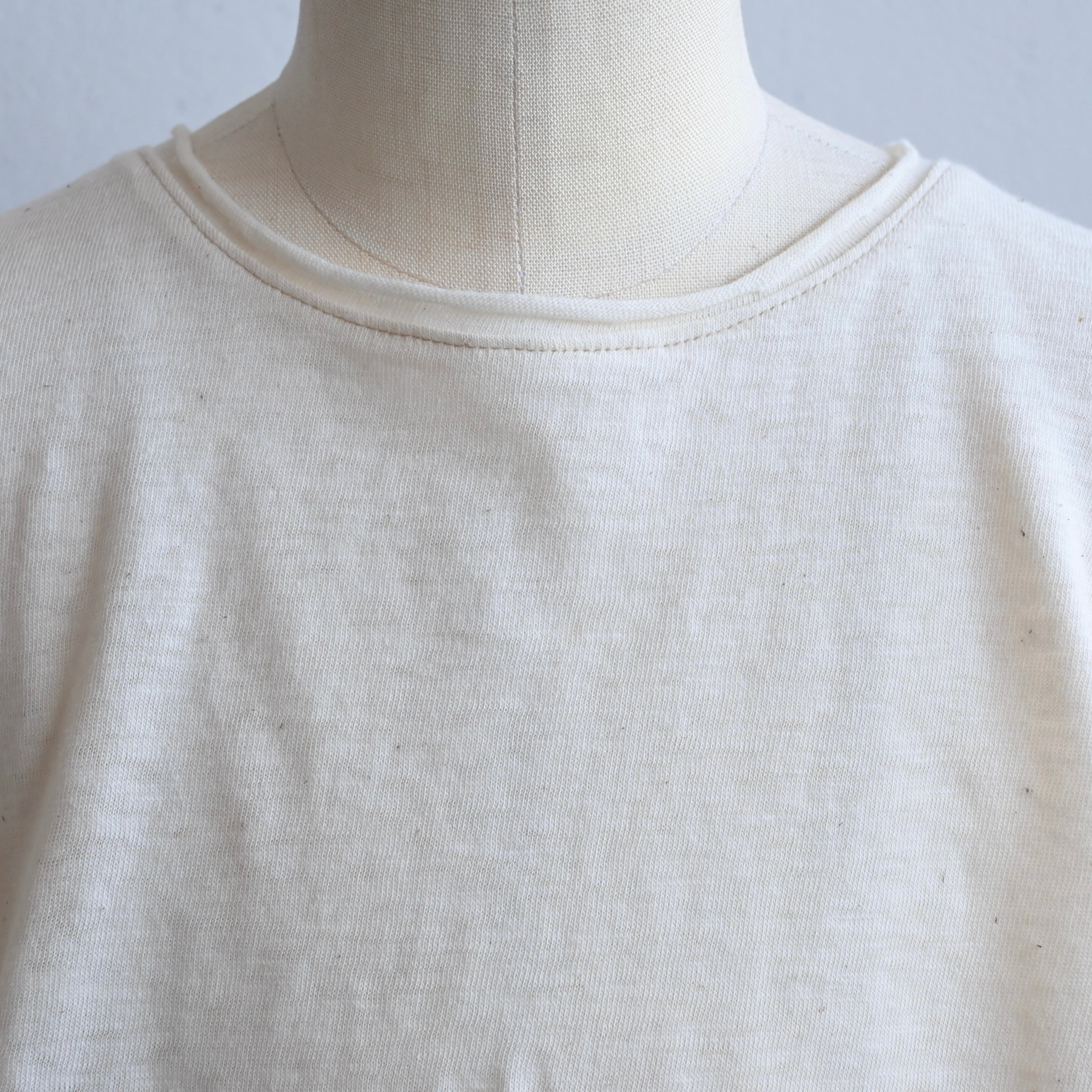 elfinfolk Sサイズ ivovy eLfinFolk 2024SS》Grunge T-shirts / ivory / 140・155cm | cirkel mote