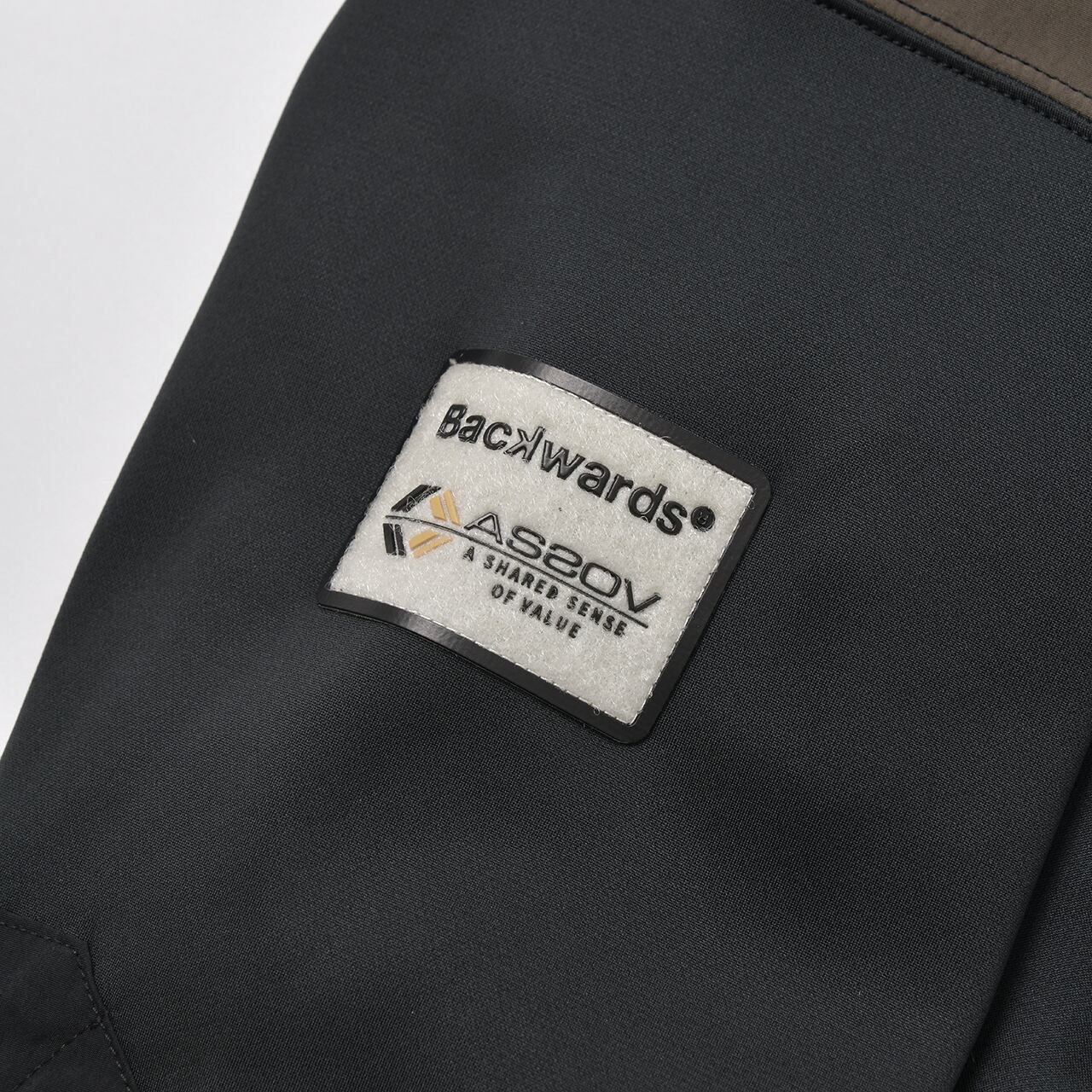 Backwards meets AS2OV Tech Sweat Mock Neck_521-30012 | Backwards