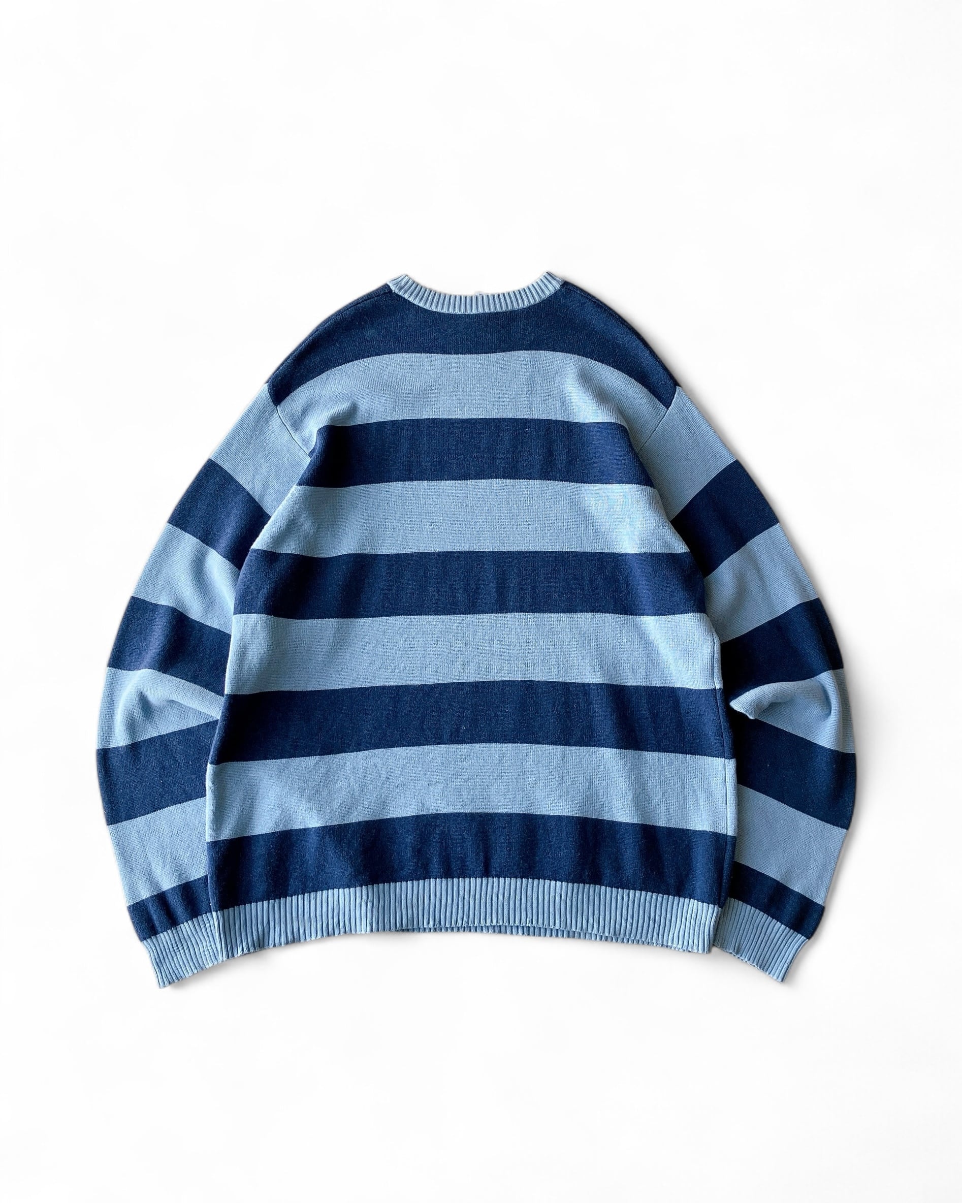 90s old gap カーディガン ボーダー y2k 希少 ギャップ コットン 00s OLD GAP Border Cotton Knit Sweater / オールドギャップ ボーダー