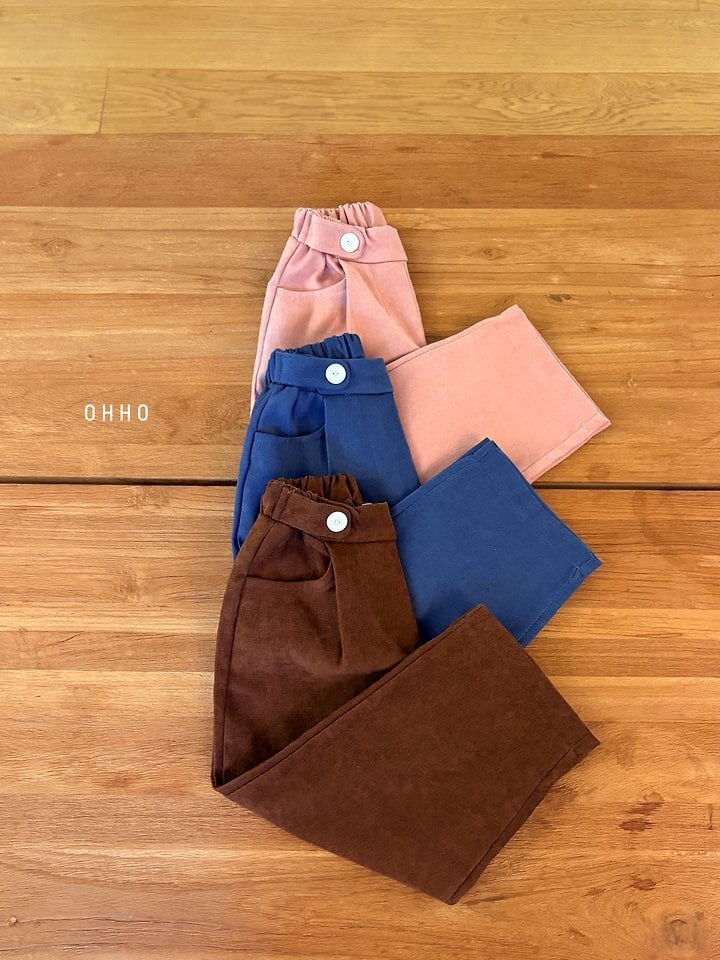ペッパービージョピンタックパンツ S,M,L,XL,JS / OHHO 26autumn
