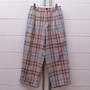 【MANON】VINTAGE CHECK PANTS