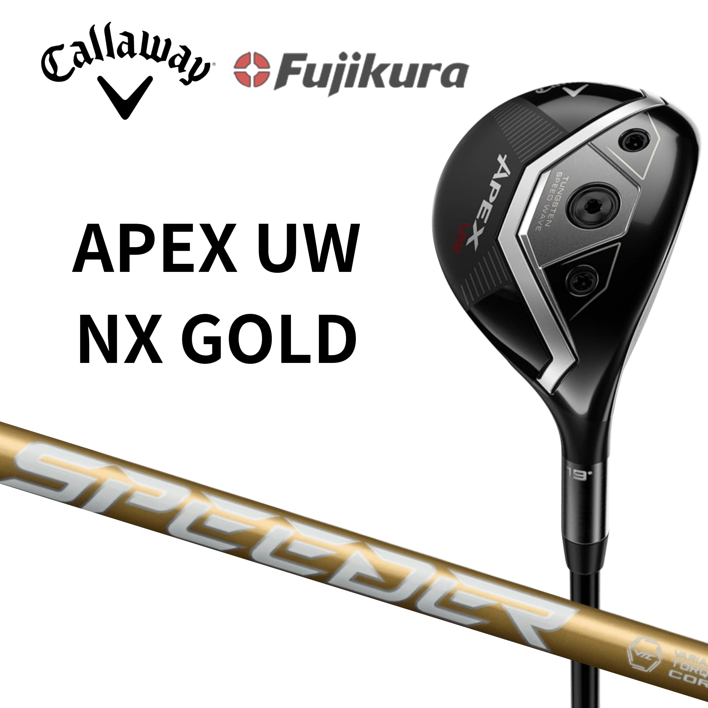 YouTube仕様】APEX UW×SPEEDER NX GOLD キャロウェイエーペックスユー