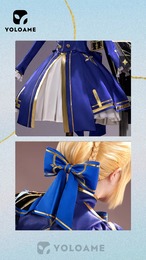三分妄想 崩壊スターレイル セイバー アルトリア・ペンドラゴン Saber コスプレ 衣装 FATEコラボ