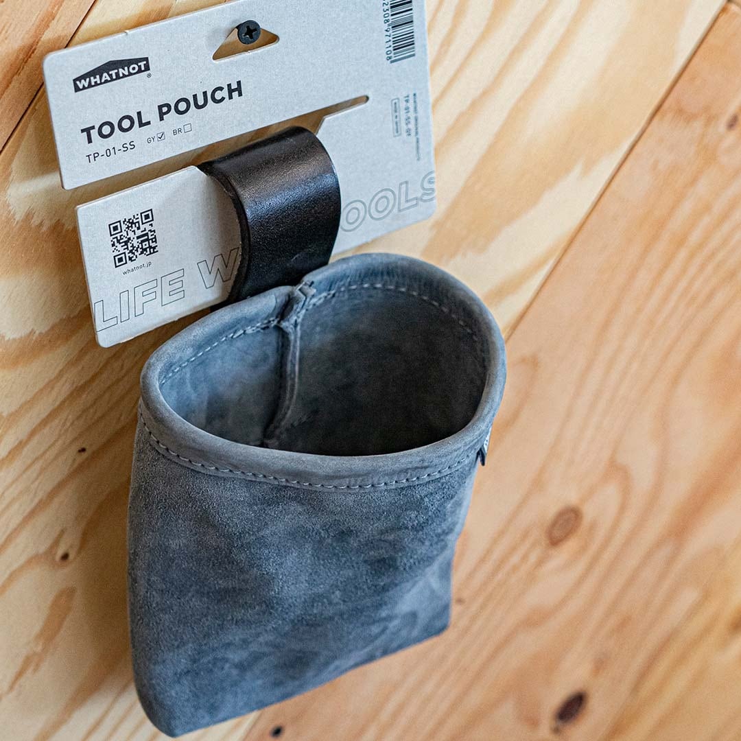 WHATNOT／ツールポーチ ショートシングル｜TOOL POUCH SHORT SINGLE