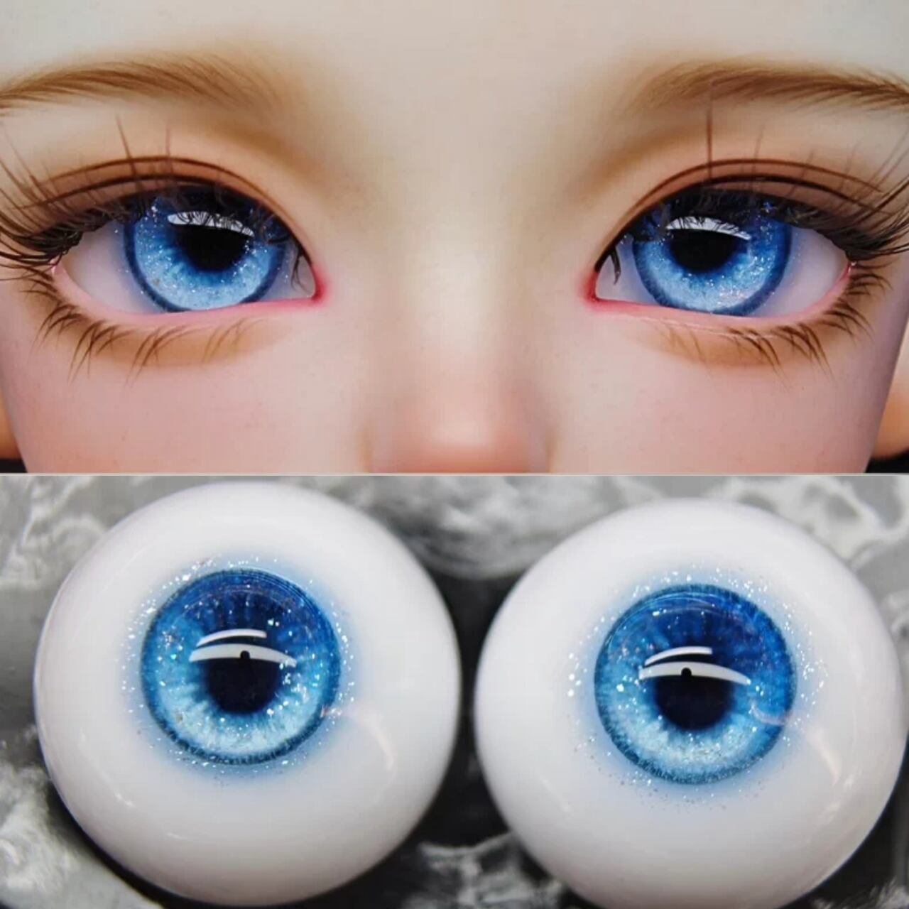 受注製作】【BJD レジンアイ】異形×重瞳デザイン 退廃美 ダーク系 3/4