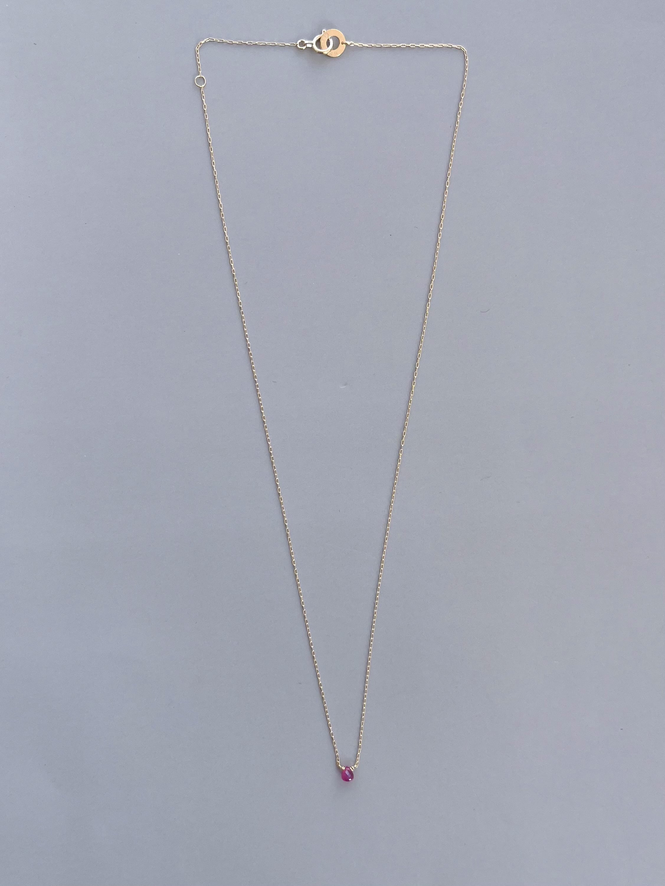 KAORU Ruby（ルビー） Necklace （K18YG） | KOKO