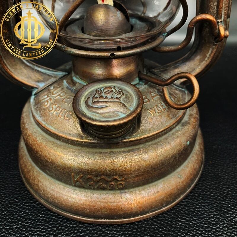 稀少】1950's 銅メッキ feuerhand 176 StK DBP.a k1490 | Oldman's lantern