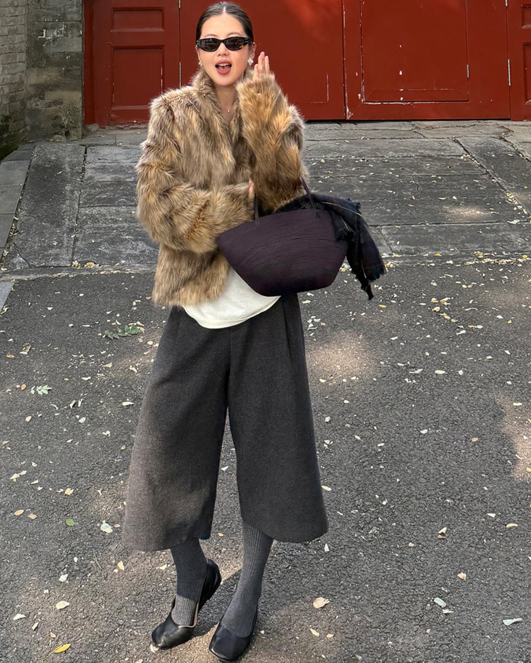 ワイドストレートハーフパンツ A25138