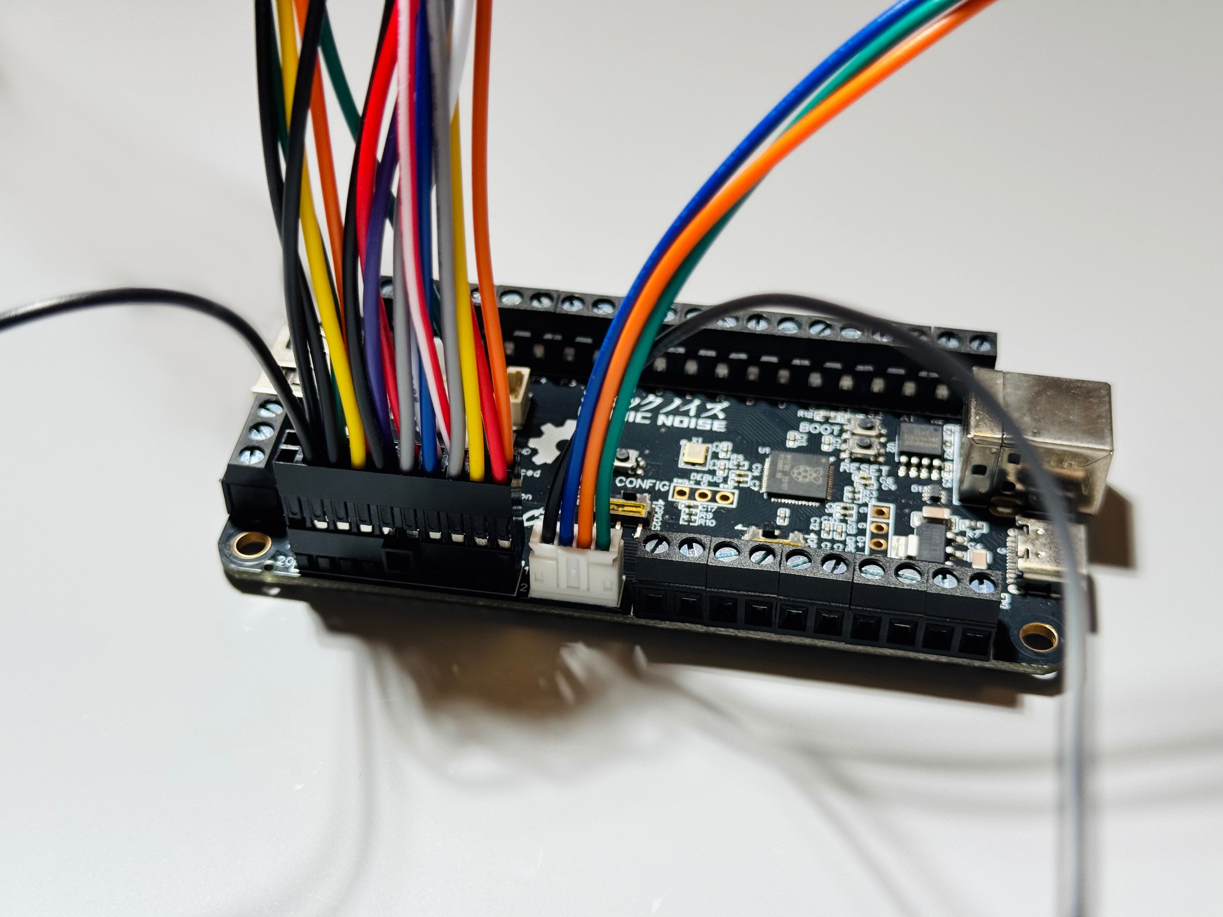 RC プロオケマン使用のB♭管です 自作アケコン用 Fighting Board 20ピン+4ピン接続ハーネスケーブル