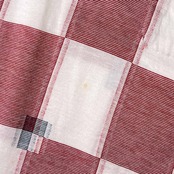 DAKS ダックス 総柄 天竺 半袖 ポロシャツ M/ボルドー×ホワイト メンズ CHOYA