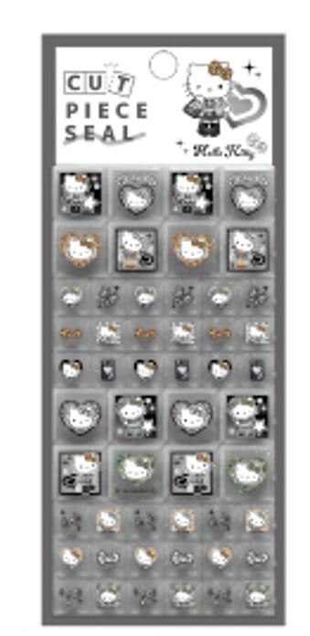 ハローキティ カットピースシール cru_136437_136438 HelloKitty CUT