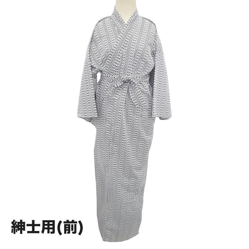 ガーゼ寝巻き 浴衣 前開き 紳士用 婦人用 1枚入 | リタヘルス公式ショップ