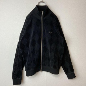 FRED PERRY velour track jacket  size  M 配送A