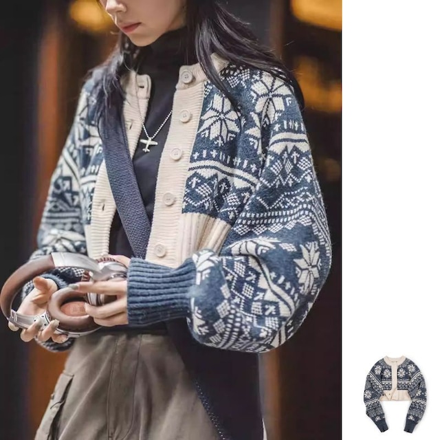 Knit cardigan M15198