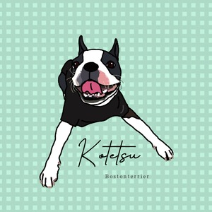 【イラスト】うちの子全身イラスト
