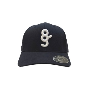 8G SHOOT logo classic baseball-cap  -NAVY-