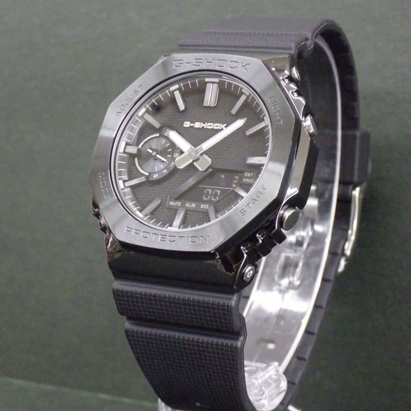 カシオ G-SHOCK GM-2100LXB-1AJF LUXE BLACK メタルカバード