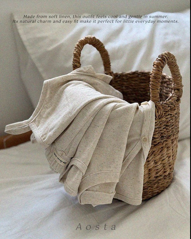 予約⌇aosta / Linen shorts