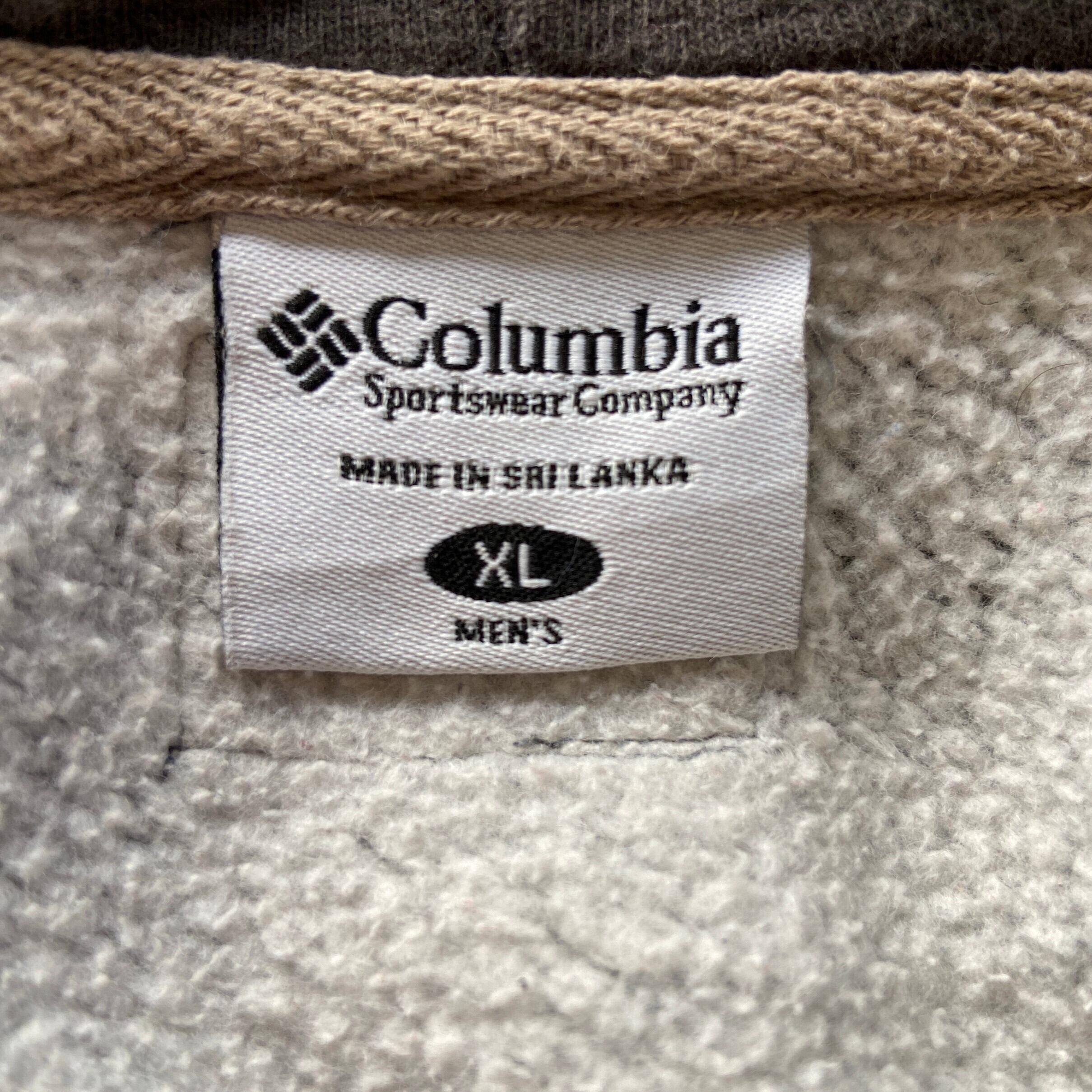 00年代 Columbia コロンビア ワンポイントロゴ 刺繍 スウェット 00年代 Columbia コロンビア ワンポイントロゴ 刺繍 スウェット