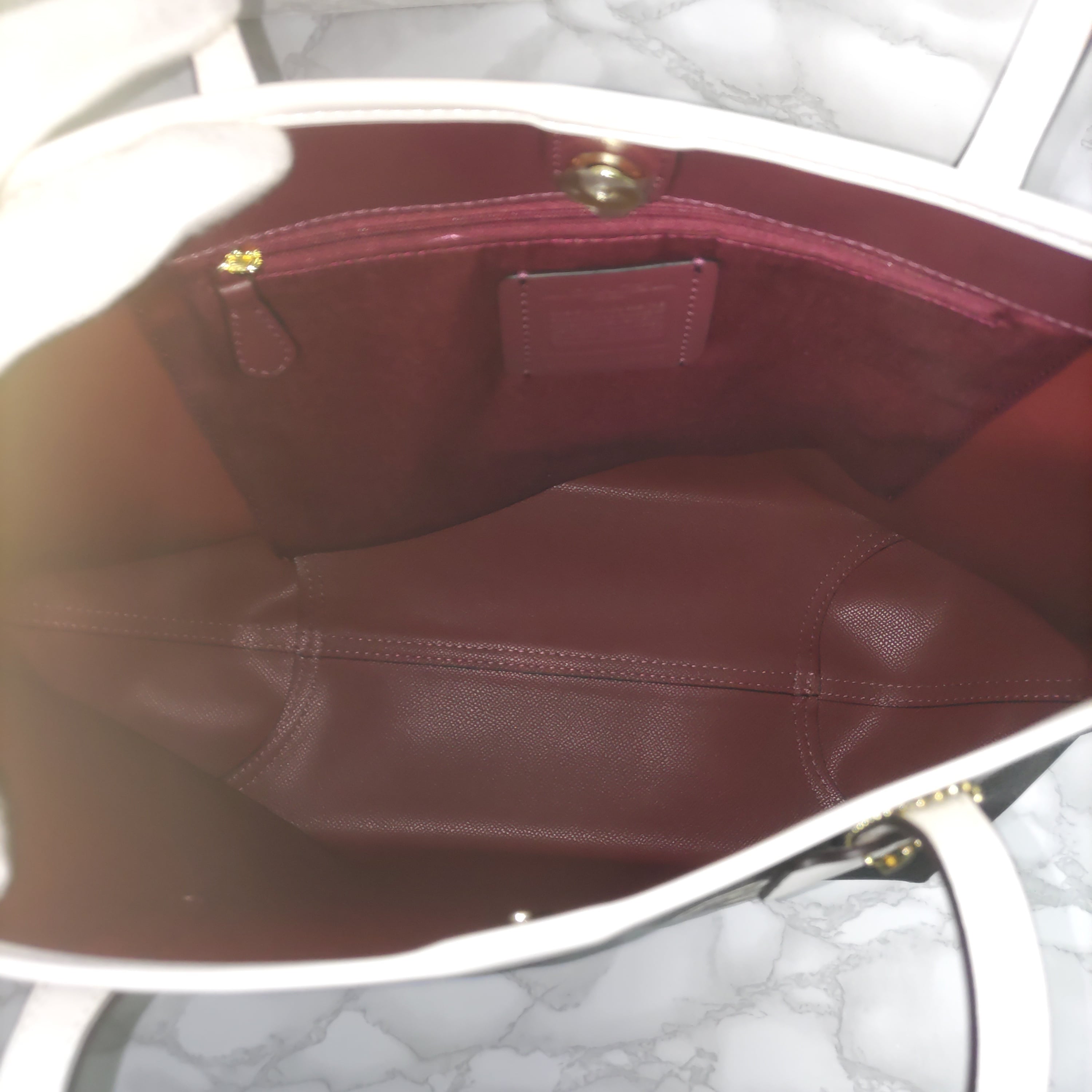 COACH コーチ トートバッグ 手提げバッグ レディースバッグ ブラウン