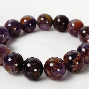 ガーデンアメジスト ブレスレット 14mm ランダム発送 メール便送料無料 [M便 1/10] 711-358