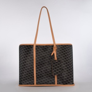 PIERRE HARDY　 CAB TOTE　BLACK BLACK TAN