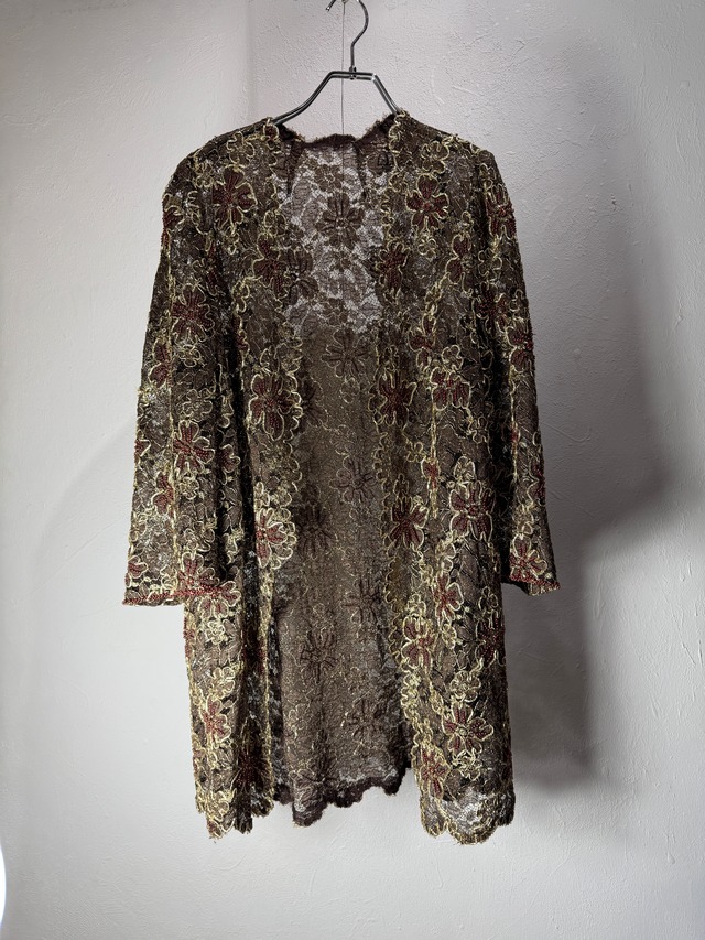 90’s vintage Beads Lace Design Jacket