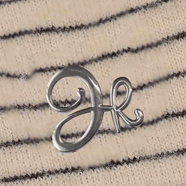 eunny ear fur border hoodie　バニーイヤーファーボーダーパーカー　J1599