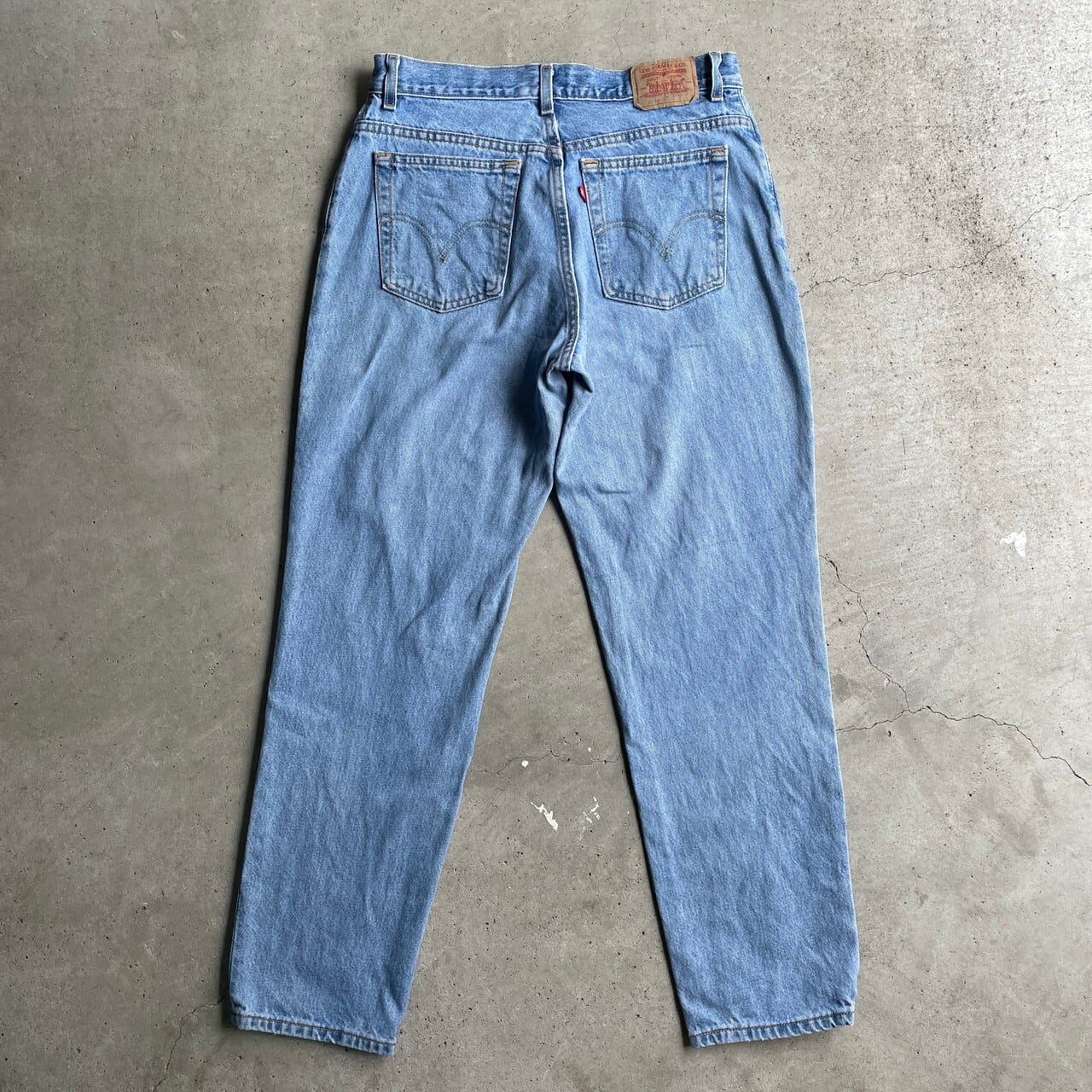 Levi's リーバイス 550 CLASSIC RELAXED テーパード ワイドデニムパンツ レディースW32相当  古着【デニムパンツ】【AN20】【PS2307P】 | cave 古着屋【公式】古着通販サイト powered by BASE