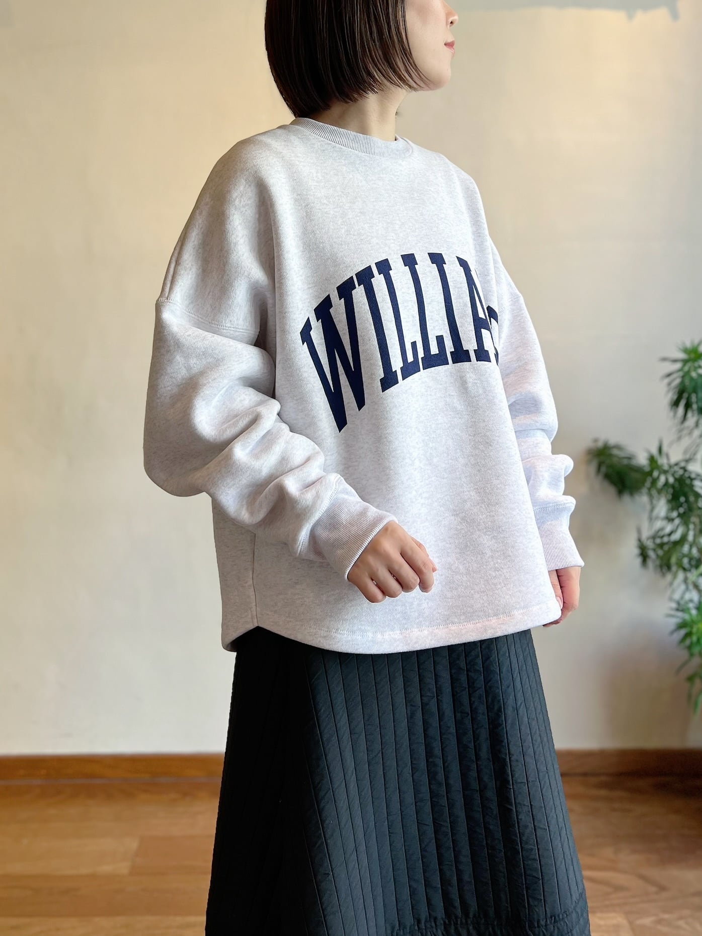 MICA&DEAL 裏起毛ロゴスウェット これからの季節にピッタリ素材！新作裏起毛ロゴスウェット | MICA&DEAL