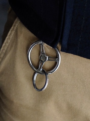 【HIDAKA】 Steering Keychain