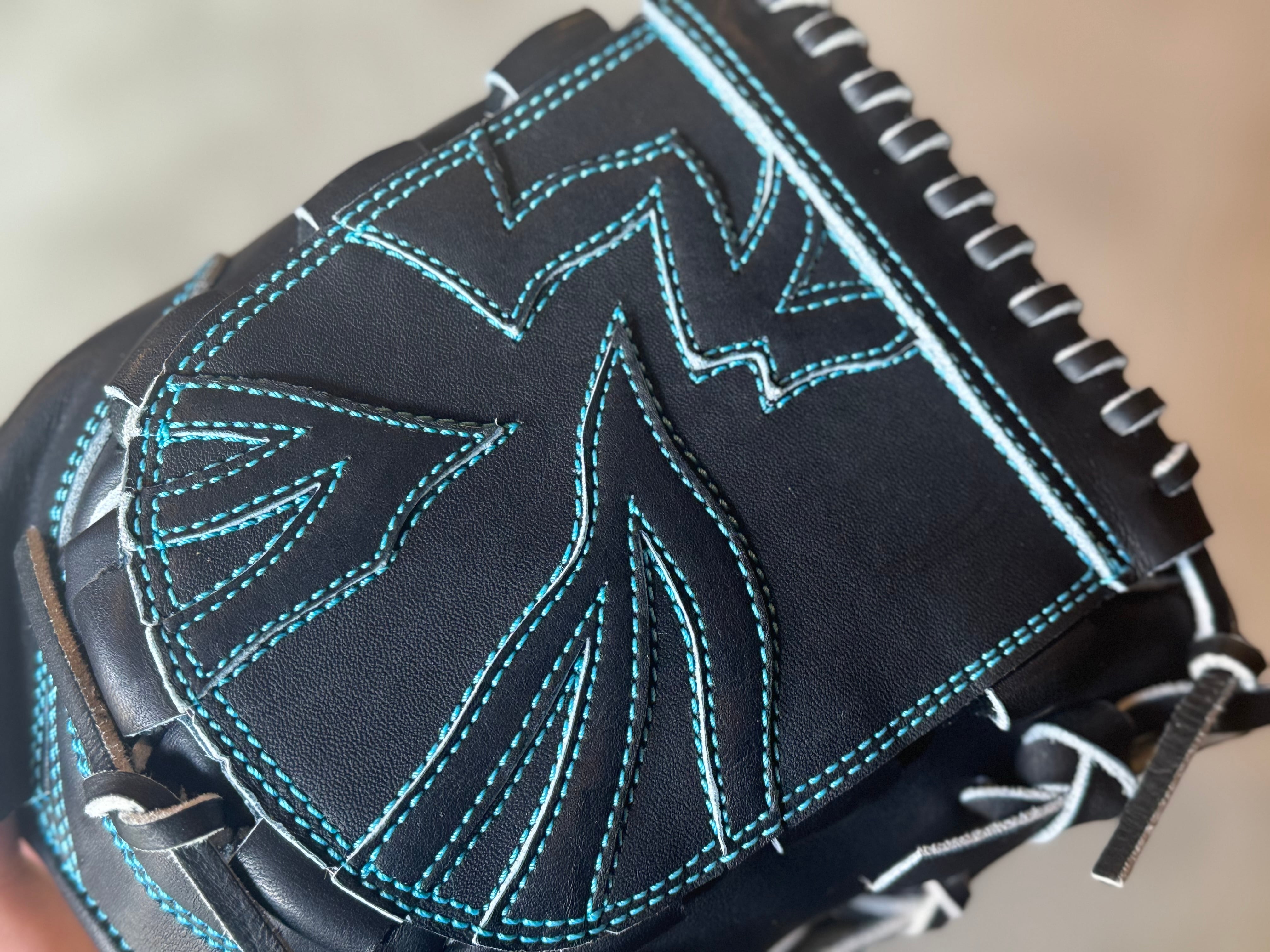 限定モデル【GS】硬式用グローブ EX-003型 ブラック メーカーガイド