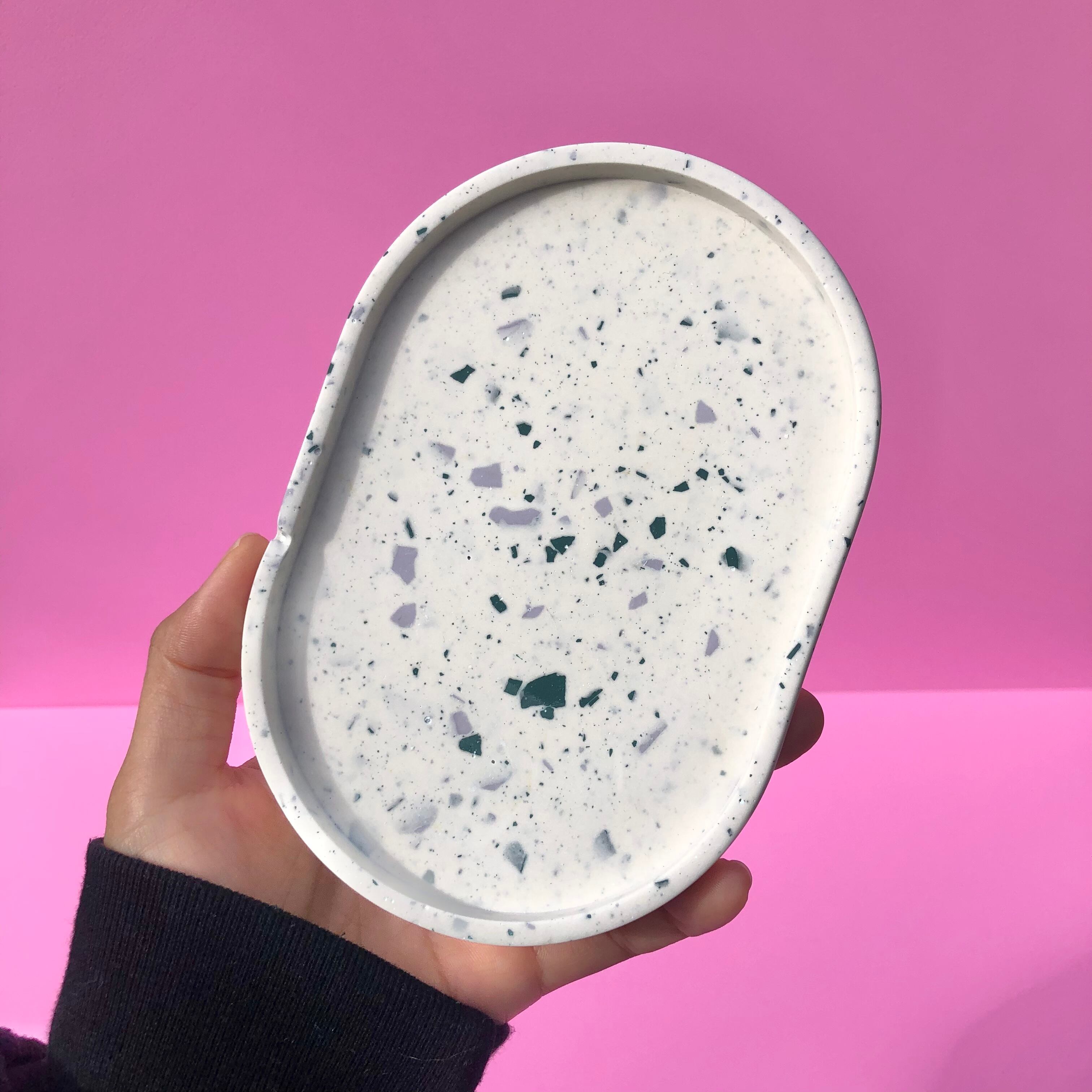 terrazzo テラゾー マルチトレイ トレイ アクセサリートレイ