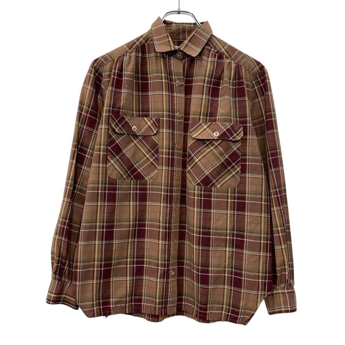 PENDLETON Vintage open collar wool shirt [1970s-] Vintage Wool