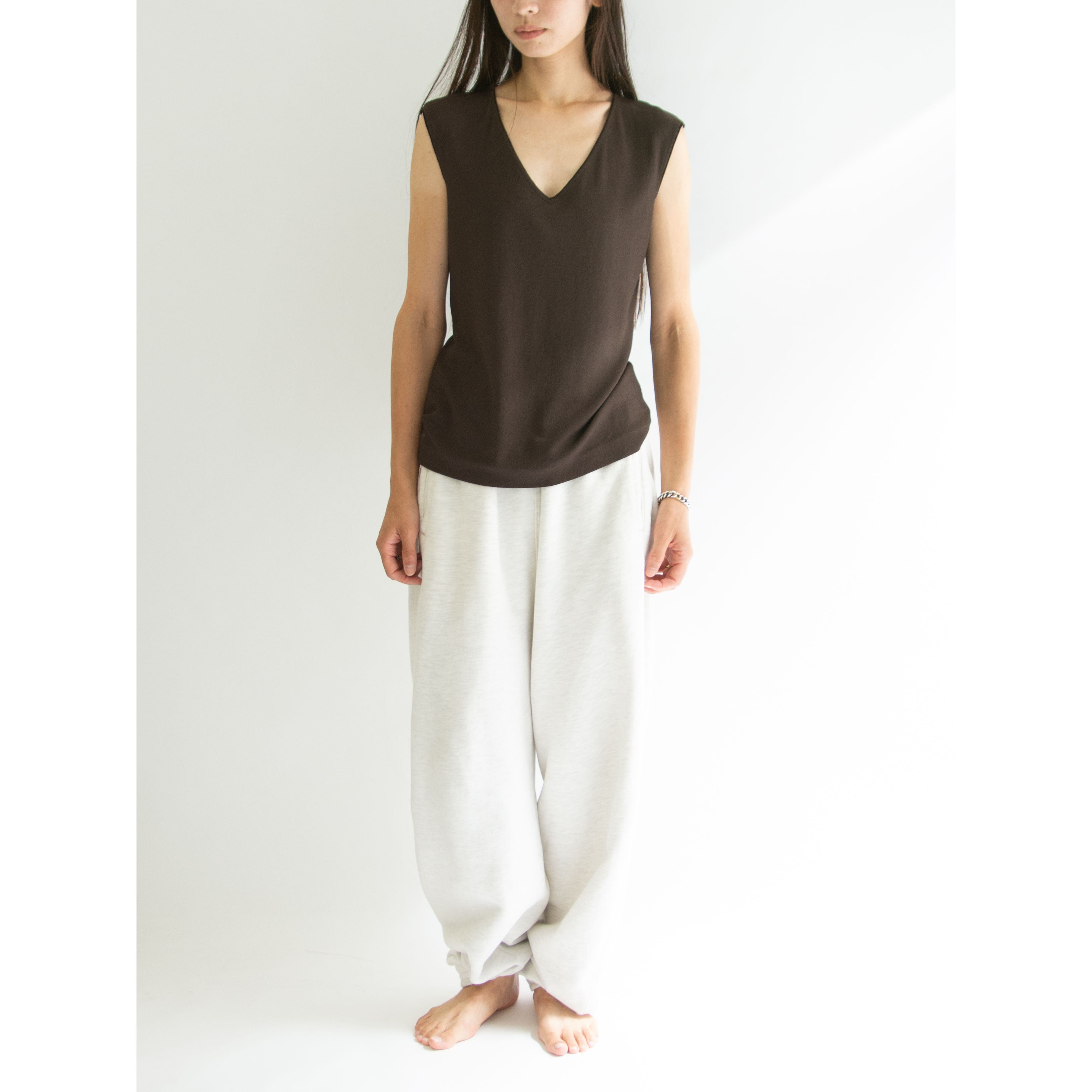 【MISSONI】Made in Italy Viscose-Nylon Sleeveless Tops（ミッソーニ イタリア製 ヴィスコースナイロンノースリーブトップス）