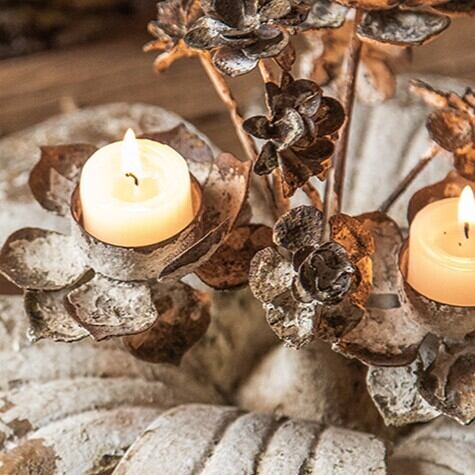 レトロなキャンドルスタンドB | Odoson Workshop