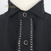 社交ダンス 衣装 まとめ売り セット シャツ ブラウス MAISON DE DANSE ブラック系 ホワイト系 黒 白 メンズ 男性 レッスン 練習着 ダンス パーティ 発表会 長袖 長袖シャツ フォーマル 舞台衣装 衣装用シャツ ダンスウェア 競技用 練習用